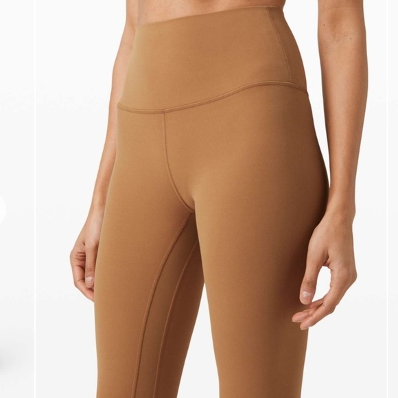 Lululemon Align Crop *21" Saddle Brown - Picture 2 of 11